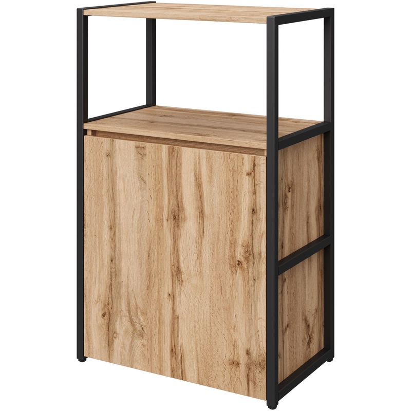 Изображение товара Стеллаж для документов Easy to lead K-Loft 241H022 дуб натуральный чёрный офисный