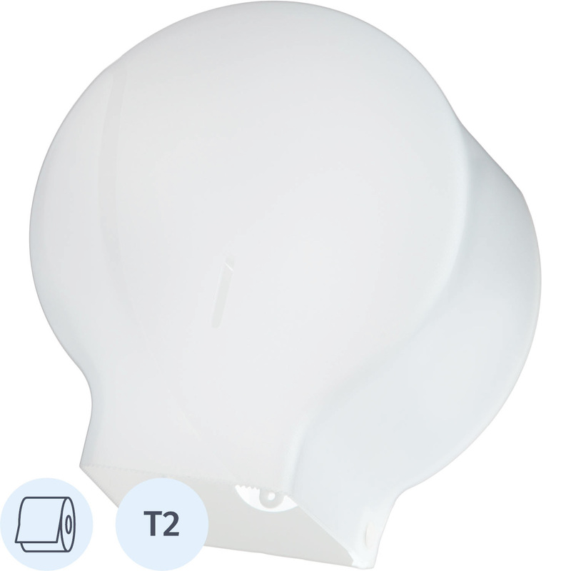 Изображение товара Диспенсер для туалетной бумаги рулонный Tork R-1310TW белый компактный