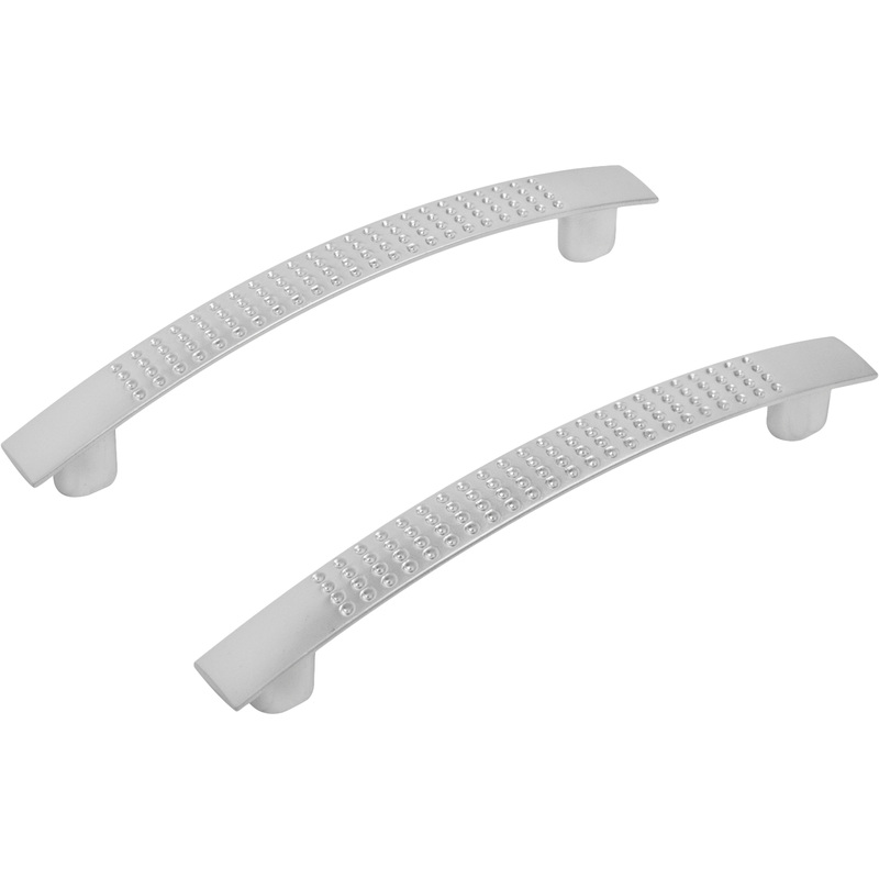 Изображение товара Практичная мебельная ручка StahlBuro A345-96 матовый хром для кухонных шкафов