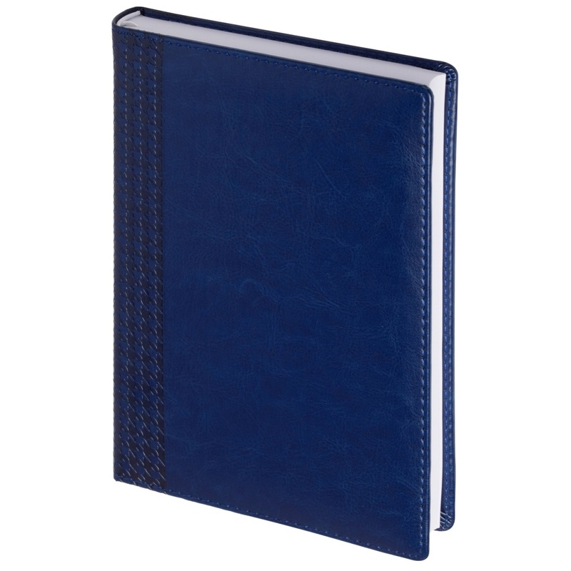 Изображение товара Ежедневник InFolio Lozanna 2026 года с тиснением, А5, синий