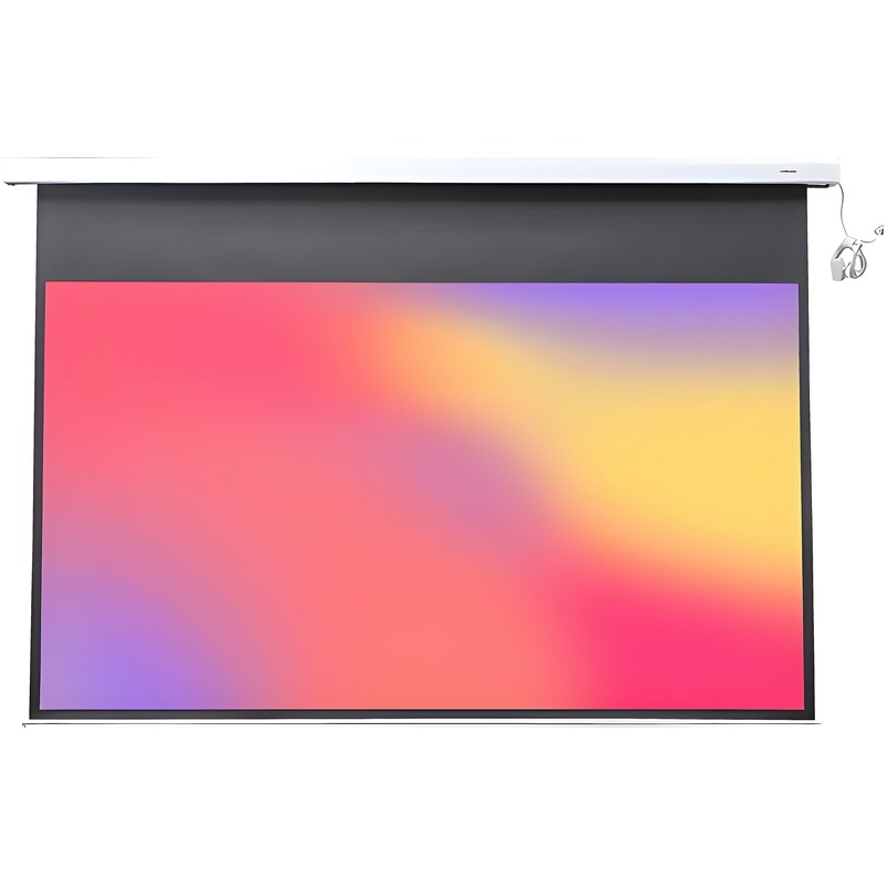 Изображение товара Моторизованный роликовый экран Lumien Master Control 105x168 белый