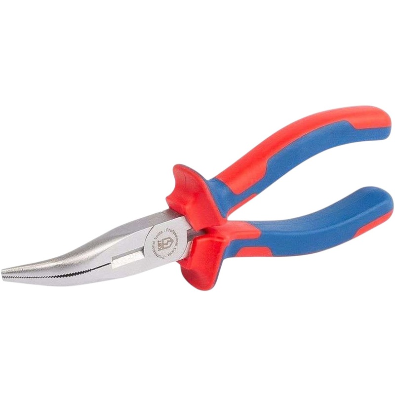 Изображение товара Длинногубцы изогнутые КВТ Мастер 160 мм (77424) для точной механики