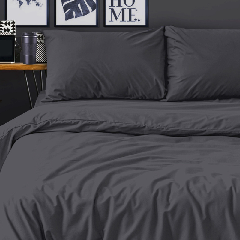 Изображение товара Комплект постельного белья Uniqcute Rutil 2-спальное с европростынёй поплин 50x70 см