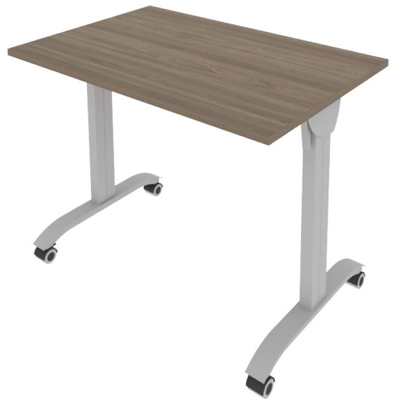 Изображение товара Секция стола для переговоров СМ2 прямая из ЛДСП и металла 1000x650x757 мм