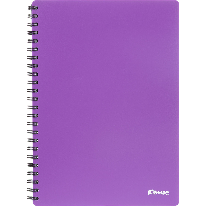 Изображение товара Бизнес-тетрадь Комус Classic А5 100 листов фиолетовая в клетку