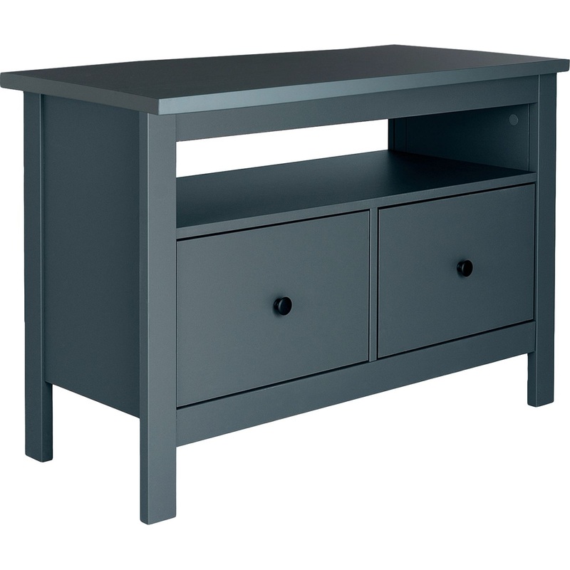 Изображение товара Тумба Сага в стиле Прованс тёмно-бирюзовая 904х414х622 мм с 2 ящиками