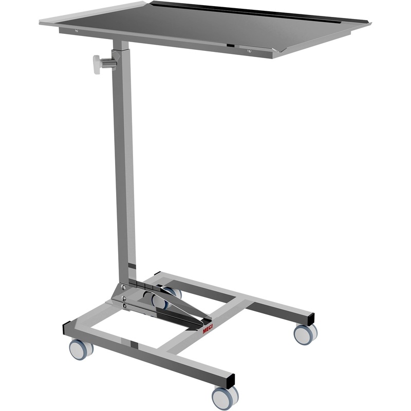 Изображение товара Стол инструментальный медицинский Megi МСК-5526 (600х400х1250 мм)