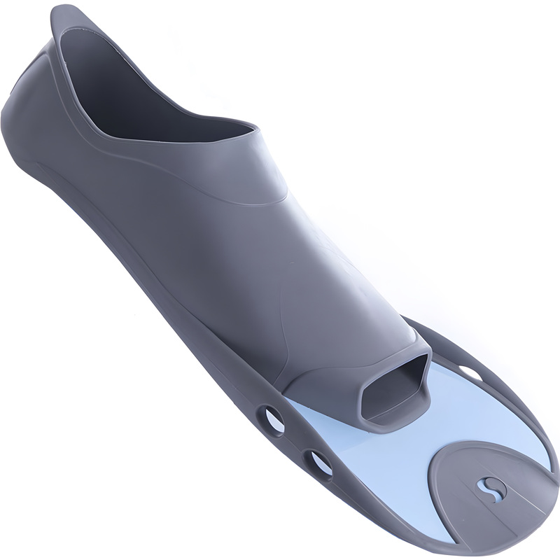 Изображение товара Ласты для бассейна Salvas F5 Fin размер 42-43 серые голубые для фитнеса и плавания