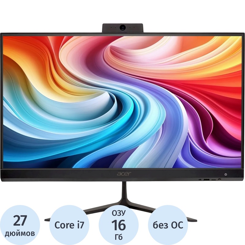 Изображение товара Моноблок 27 Acer Aspire C27B с процессором Intel Core i7