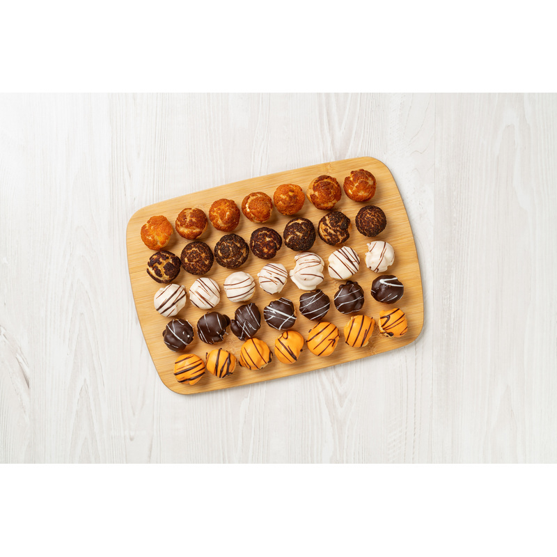 Изображение товара Фуршетный сет мини-профитроли ассорти 35 штук Россия