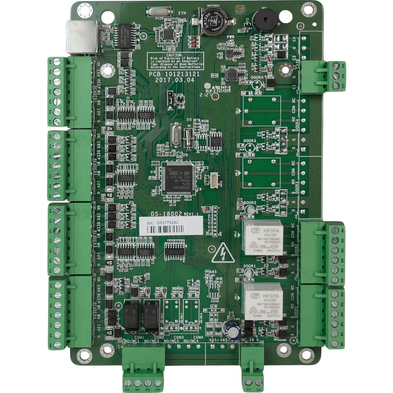 Изображение товара Контроллер сетевой TRASSIR TR-C241B на 2 двери с поддержкой Wiegand