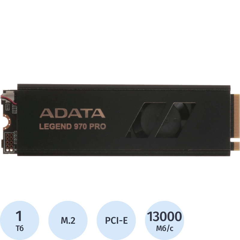 Изображение товара SSD накопитель ADATA SLEG-970P 1 ТБ M.2 PCI-E NVMe высокоскоростной