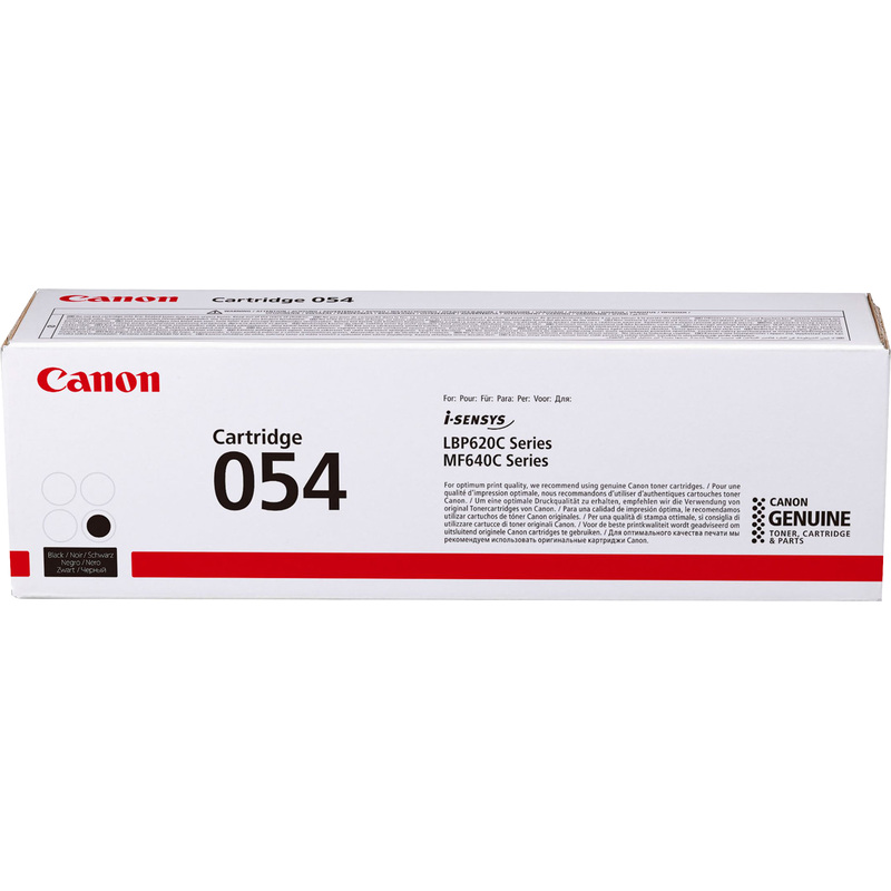 Изображение товара Картридж лазерный Canon 054 BK 3024C002 черный оригинальный для лазерных принтеров
