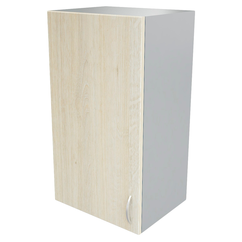 Изображение товара Шкаф навесной Ринг АТ 040 (дуб шамони светлый/серый, 400х320х720 мм)