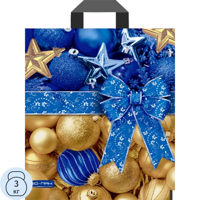 Изображение товара Пакет подарочный Нео-Пак с бантом (34x28x0.2 см)