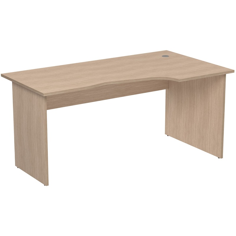 Изображение товара Стол криволинейный 2С.021 правый правый (new дуб, 1600х900х750 мм)