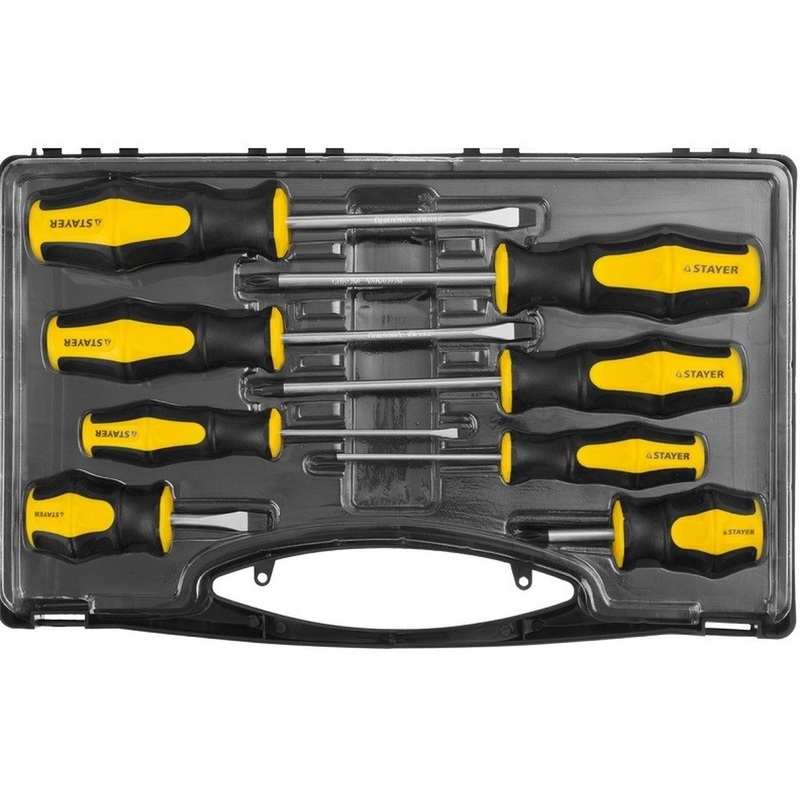 Изображение товара Набор отвёрток Stayer HERCULES (8 штук, 25055-H8_z02)