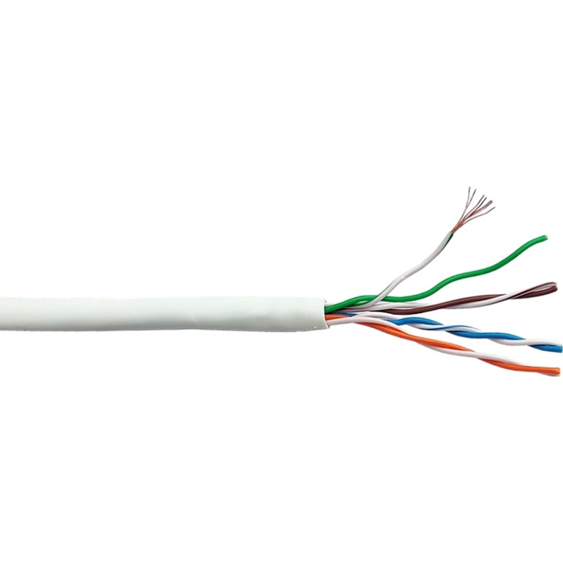 Изображение товара Кабель витая пара Lanmaster LAN-5EUTP-PT-LSZH-WH 305 м cat 5e для сети