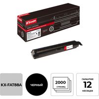 Картридж лазерный Комус KX-FAT88A для Panasonic совместимый черный