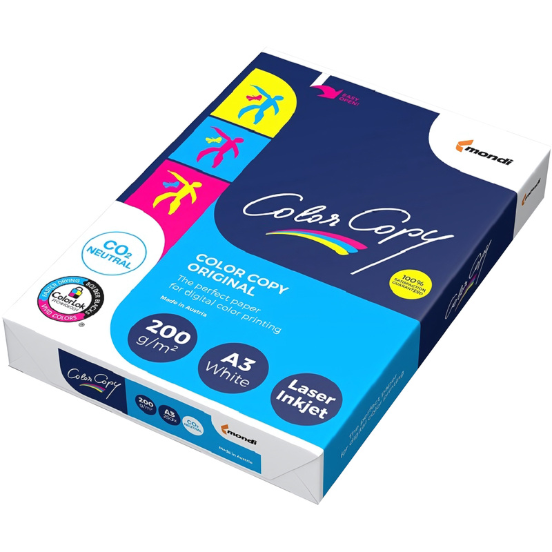 Изображение товара Бумага Color Copy А3 200 г/кв.м для цветной лазерной печати 250 листов