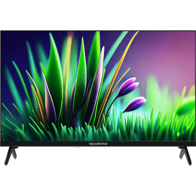 Изображение товара Телевизор 24 Topdevice TDTV24CN04H_BK черный HD Ready компактный LED