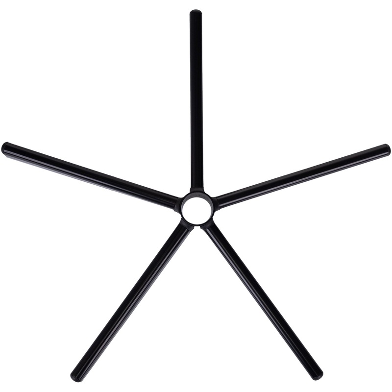 Изображение товара Крестовина для кресла универсальная металлическая 680 мм черная