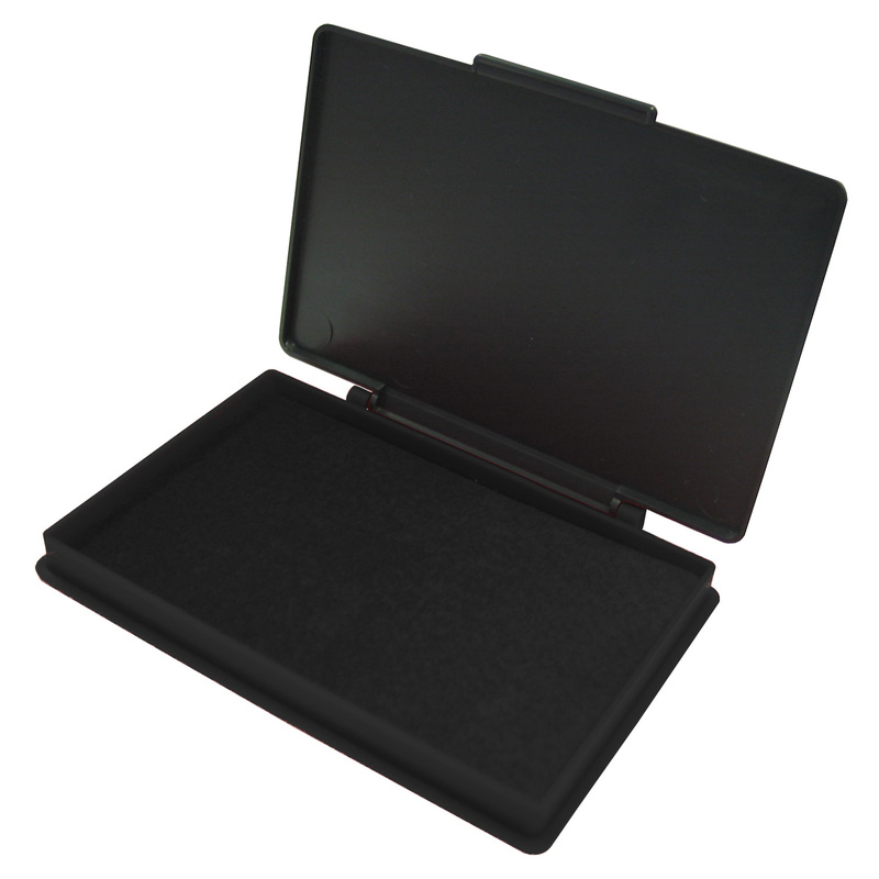 Изображение товара Подушка штемпельная настольная Kores 70x110 мм черная