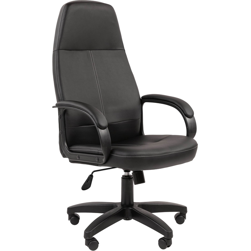 Изображение товара Офисное кресло для руководителя Комус Мебель Easy Chair 674, черное, экокожа