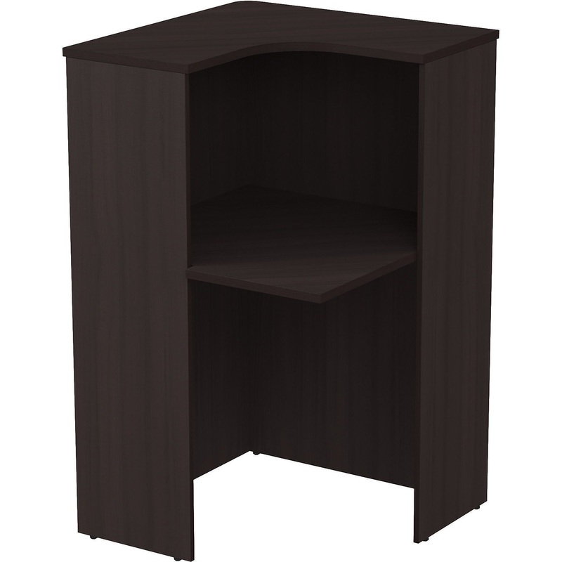 Изображение товара Угловой модуль ресепшн Стиль 2РСУ.004 венге