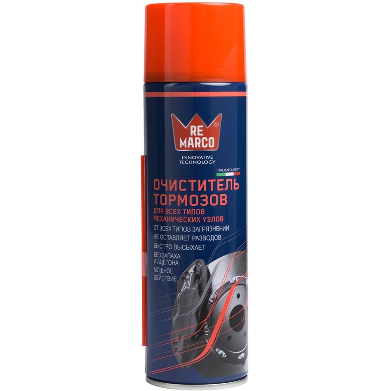 Изображение товара Очиститель тормозов Re Marco Brake Cleaner аэрозоль 500 мл (RM-750)