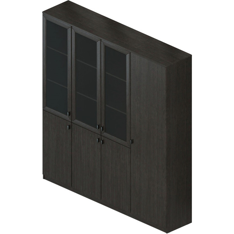 Изображение товара Шкафы комбинированный Сидней SD-64 (антрацит/вишня Вермонт, 1900х400х2026 мм)