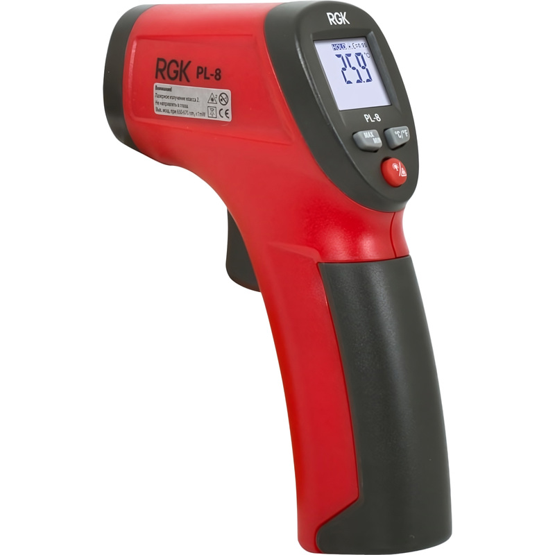 Изображение товара Пирометр Rgk PL-8 с поверкой инфракрасный бесконтактный термометр
