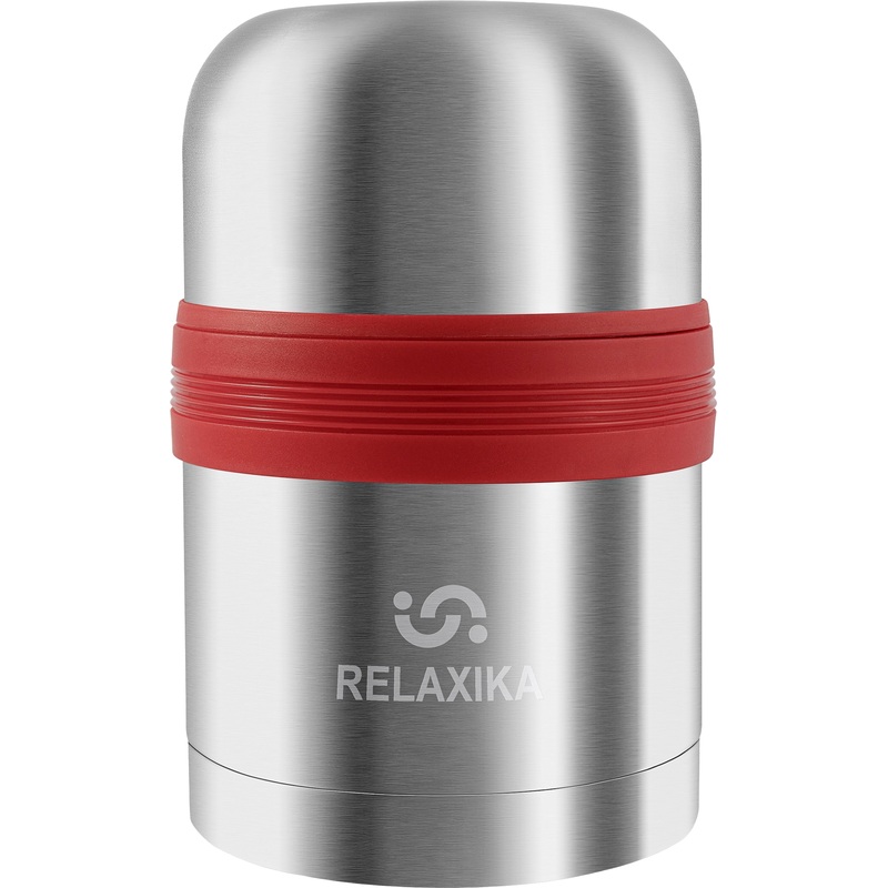 Изображение товара Термос с широким горлом Relaxika 201 500 мл серебристый для еды и напитков