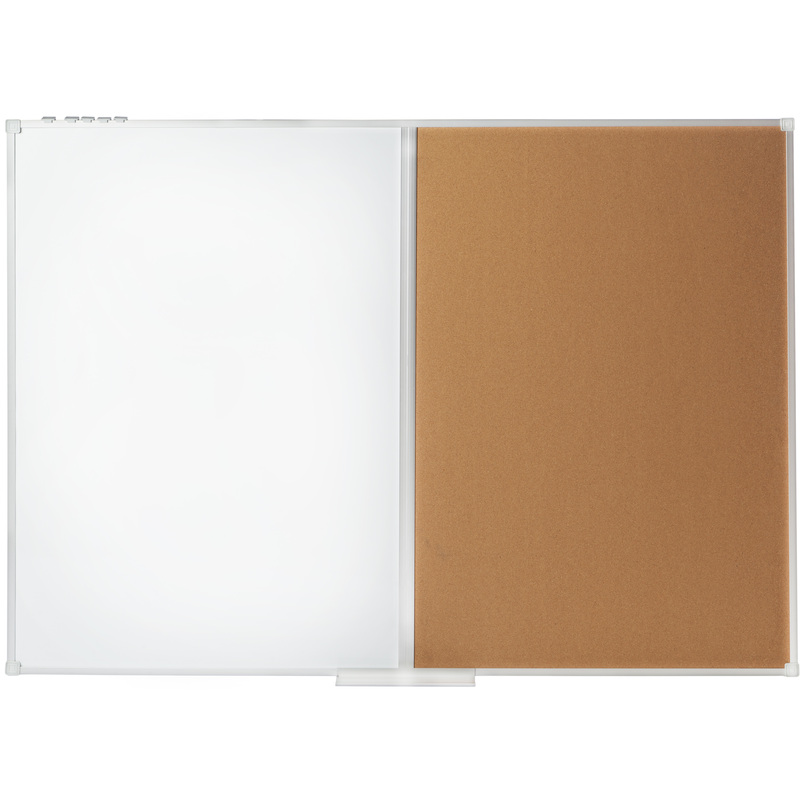 Изображение товара Доска комбинированная магнитно-маркерная и пробковая 90x120 см Attache Combo