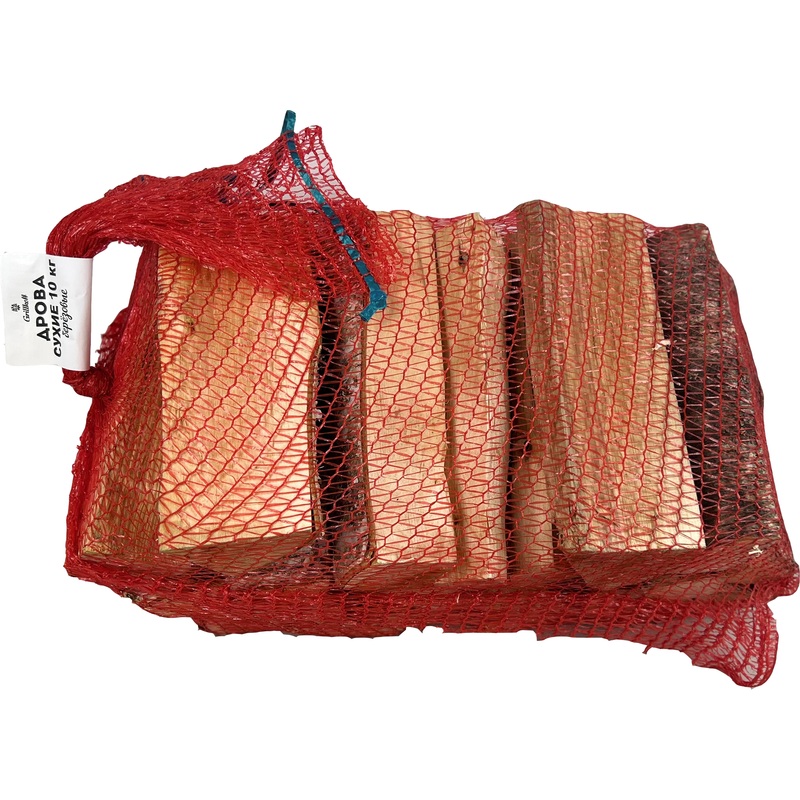 Изображение товара Дрова Grillkoff Берёзовые 10 кг в сетке