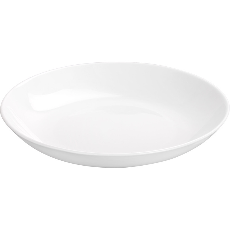 Изображение товара Тарелка обеденная Wilmax Olivia фарфор 26 см белая (3 штуки в упаковке)