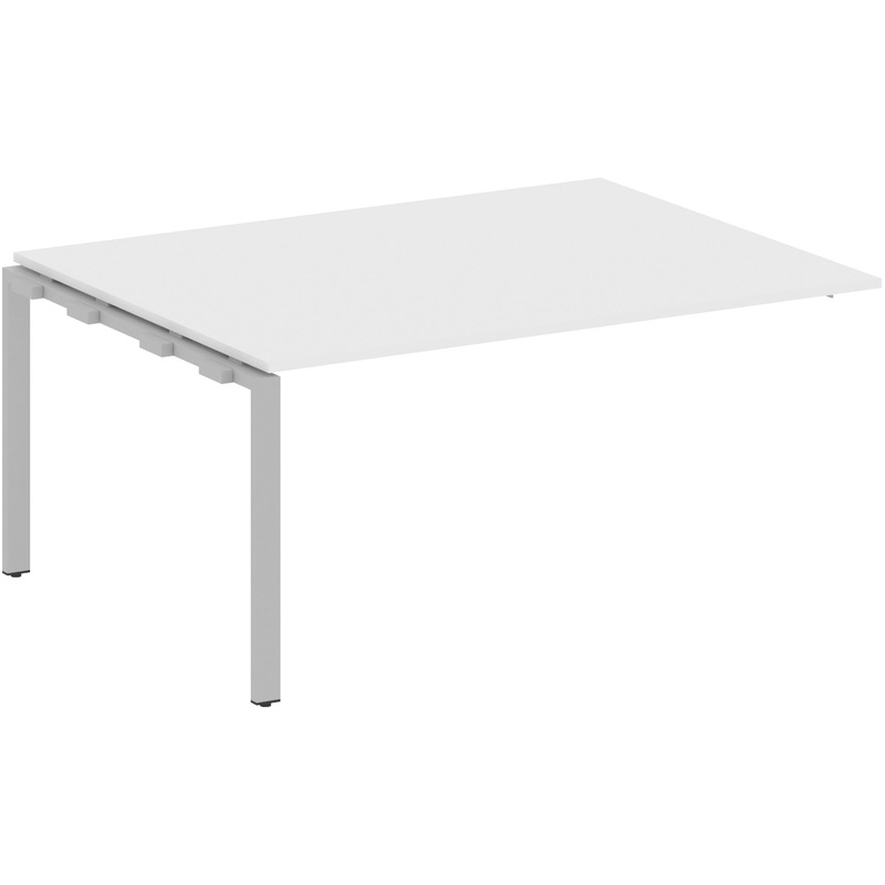 Изображение товара Стол переговоров Metal System Style БП.ППРГ-4 1600x1235x750 мм белый/серый