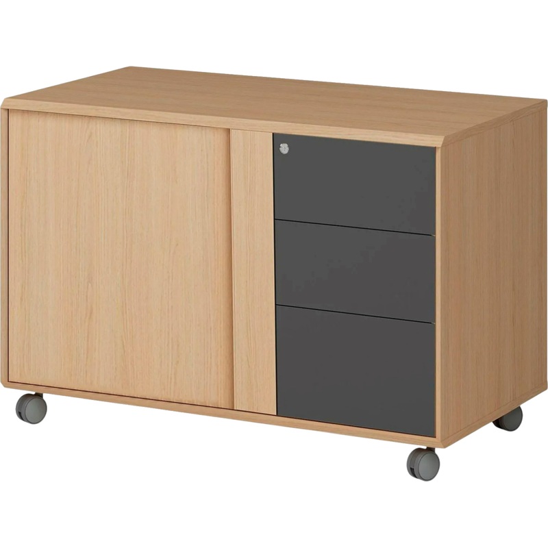 Изображение товара Тумба подкатная Avizo дуб парма/серый 1012х540х692 мм