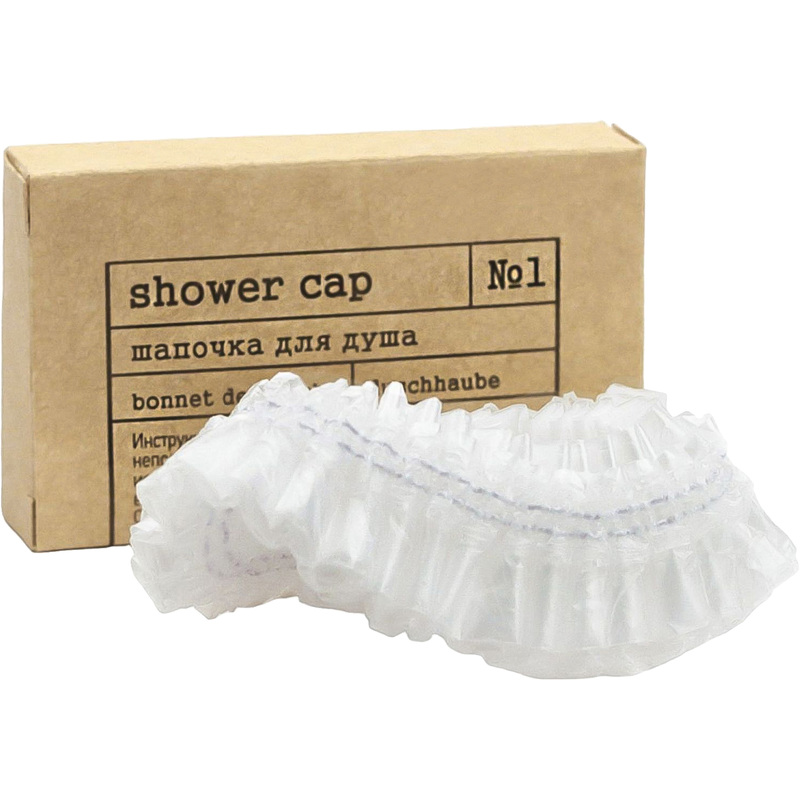 Изображение товара Шапочка для душа картон крафт 300 шт в упаковке бесцветная