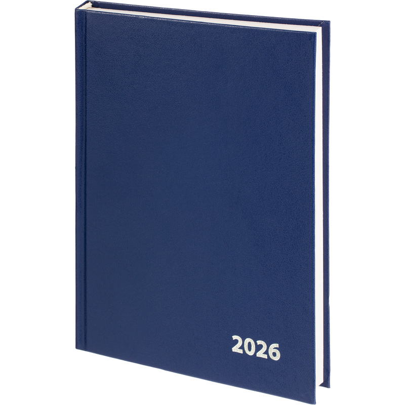 Изображение товара Ежедневник датированный 2026 года Выбор есть бумвинил А5 160 листов синий