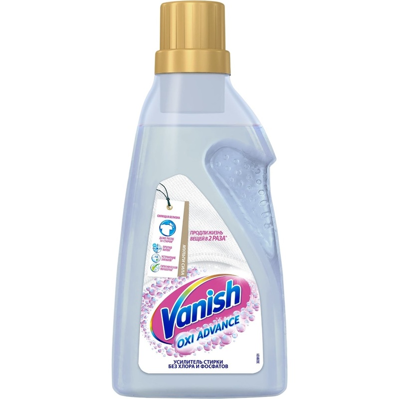 Изображение товара Пятновыводитель Vanish Oxi Advance для белого белья 0.75 л