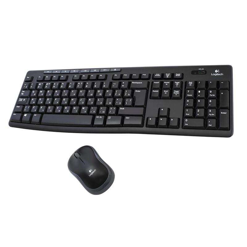 Изображение товара Комплект беспроводной клавиатуры и мыши Logitech MK270