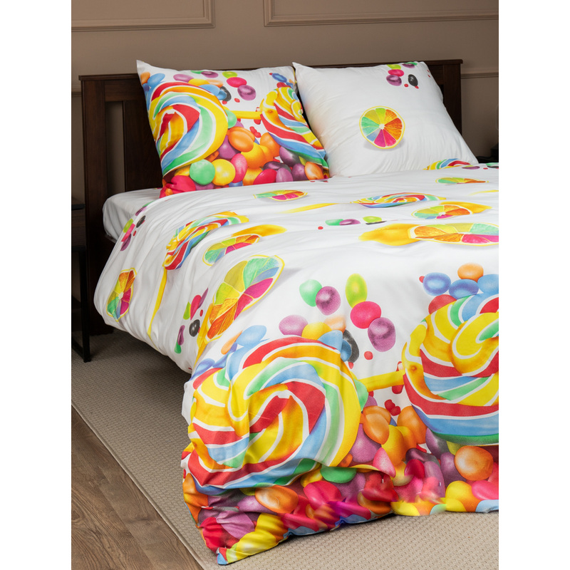 Изображение товара Постельное белье Amore Mio Candy 2-спальное микрофибра Россия