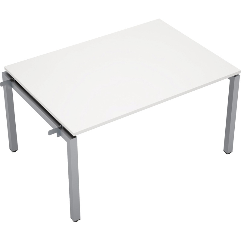 Изображение товара Элемент стола для переговоров Avance 6МПН 503 белый алюминий 1400x1000x750 мм