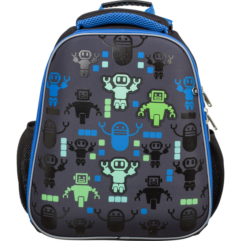 Изображение товара Школьный ранец Комус Класс Basic Robot для мальчиков, анатомическая спинка