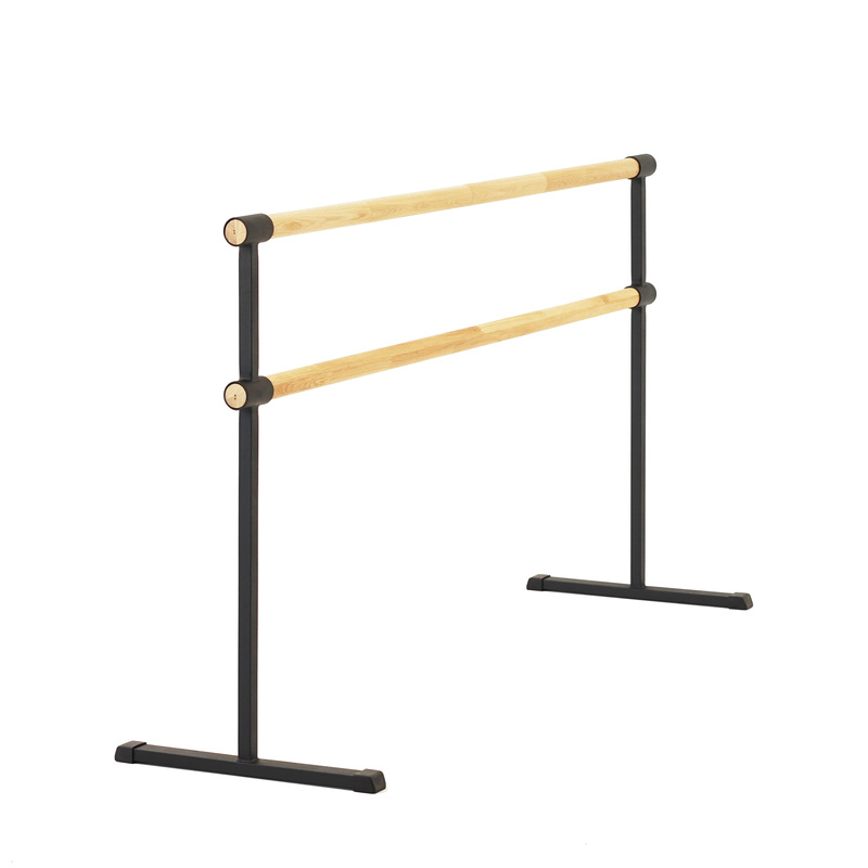 Изображение товара Переносной двухрядный балетный станок Аллегро для занятий танцами и гимнастикой