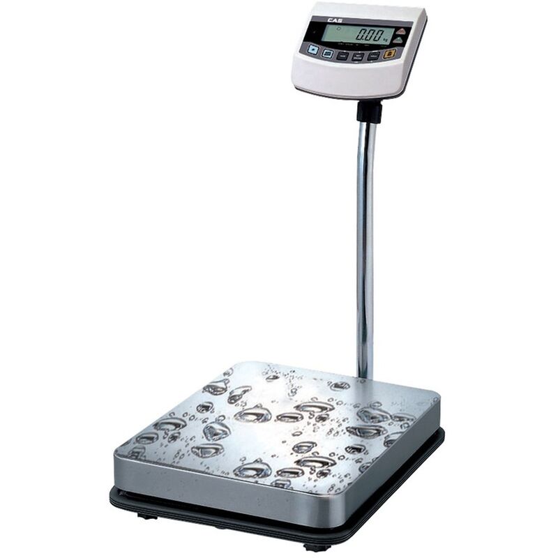 Изображение товара Напольные влагозащищенные весы CAS BW-150RB для влажных условий 150 кг