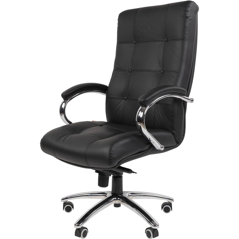 Изображение товара Кресло для руководителя Chairman 424 черное кожа