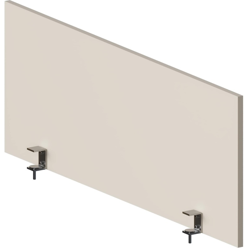 Изображение товара Экран к столу Комус Мебель (Easy to lead) Easy One с креплением фронтальный (кашемир, 1200x18х450 мм)