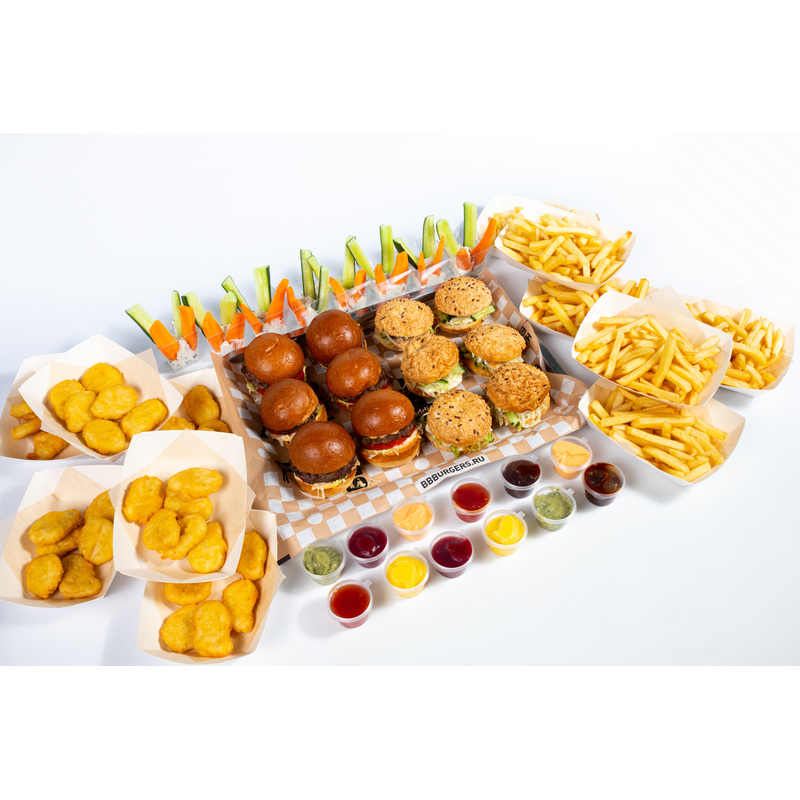 Изображение товара Фуршетный сет Детский на 15 персон с разнообразными закусками